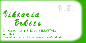 viktoria brkits business card